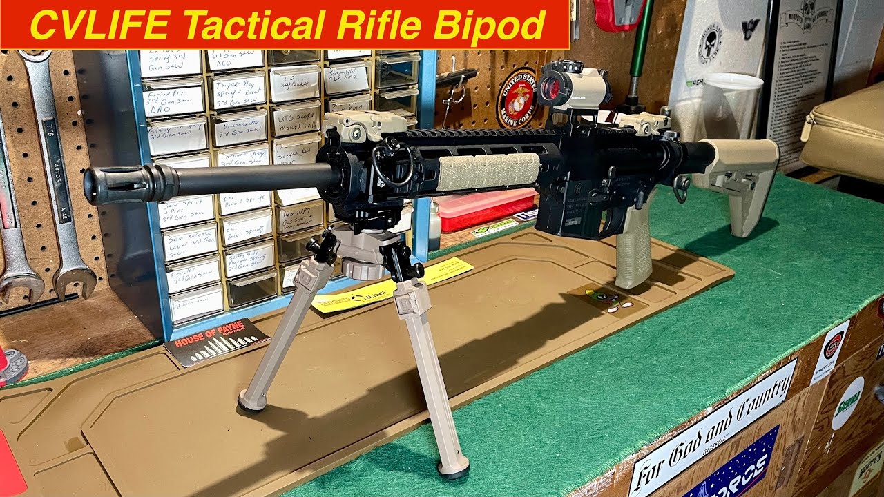 CVLIFE Tactical Rifle Bipod