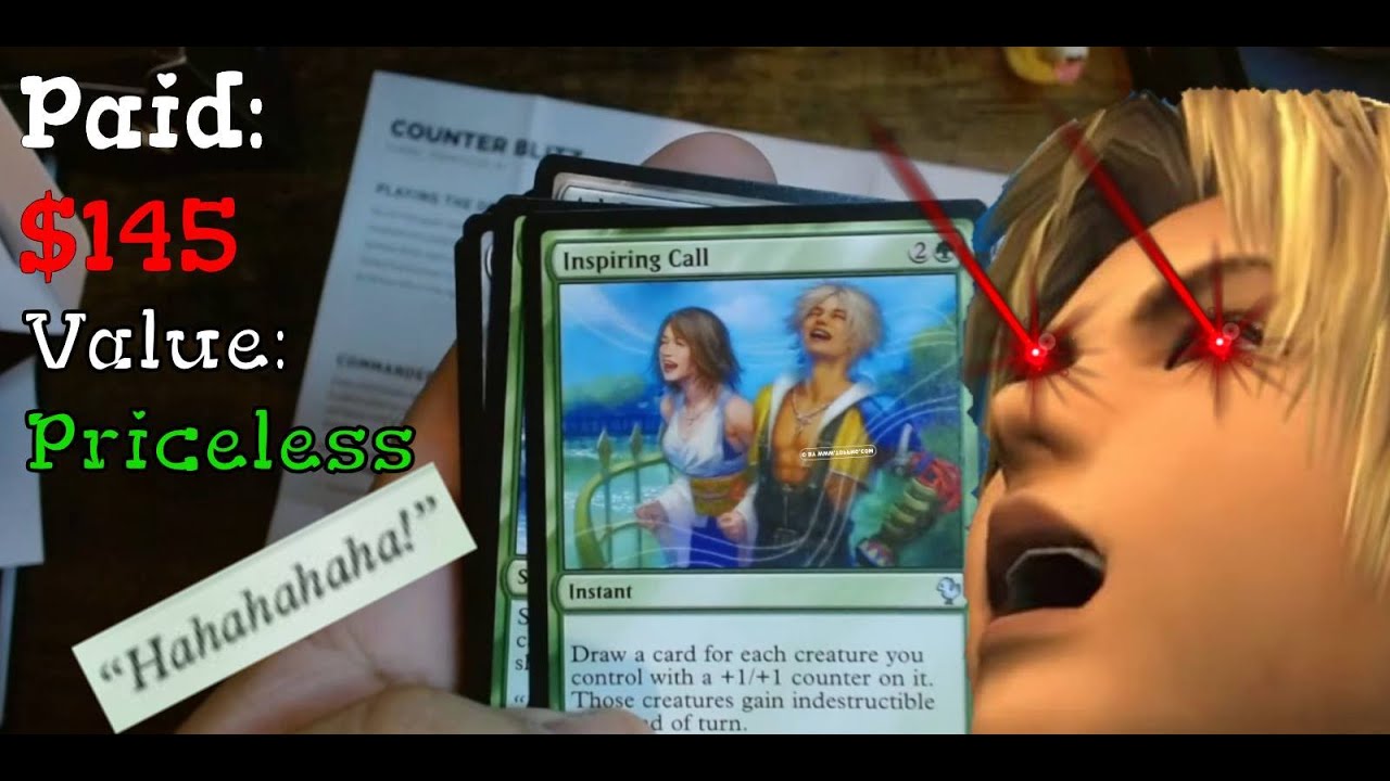 Magic: The Gathering—FINAL FANTASY !!! | Commander Deck Final Fantasy X Unboxing |
