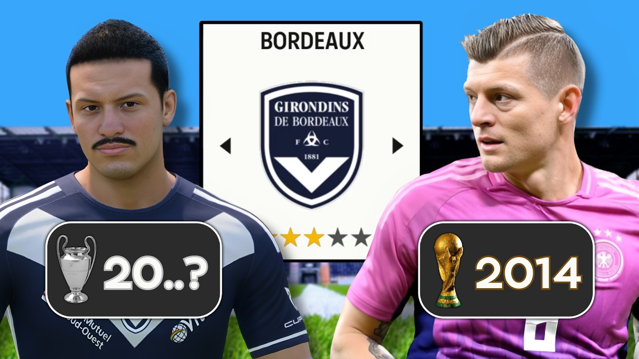 I Rebuilt Bourdeaux with World Cup Winners' Regens Only!