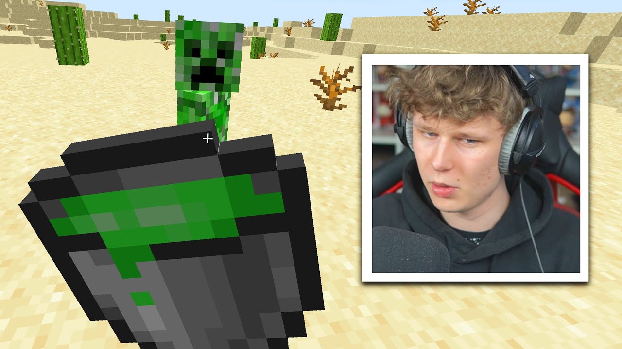 Minecraft, ale můžeš VYPÍT CREEPERA