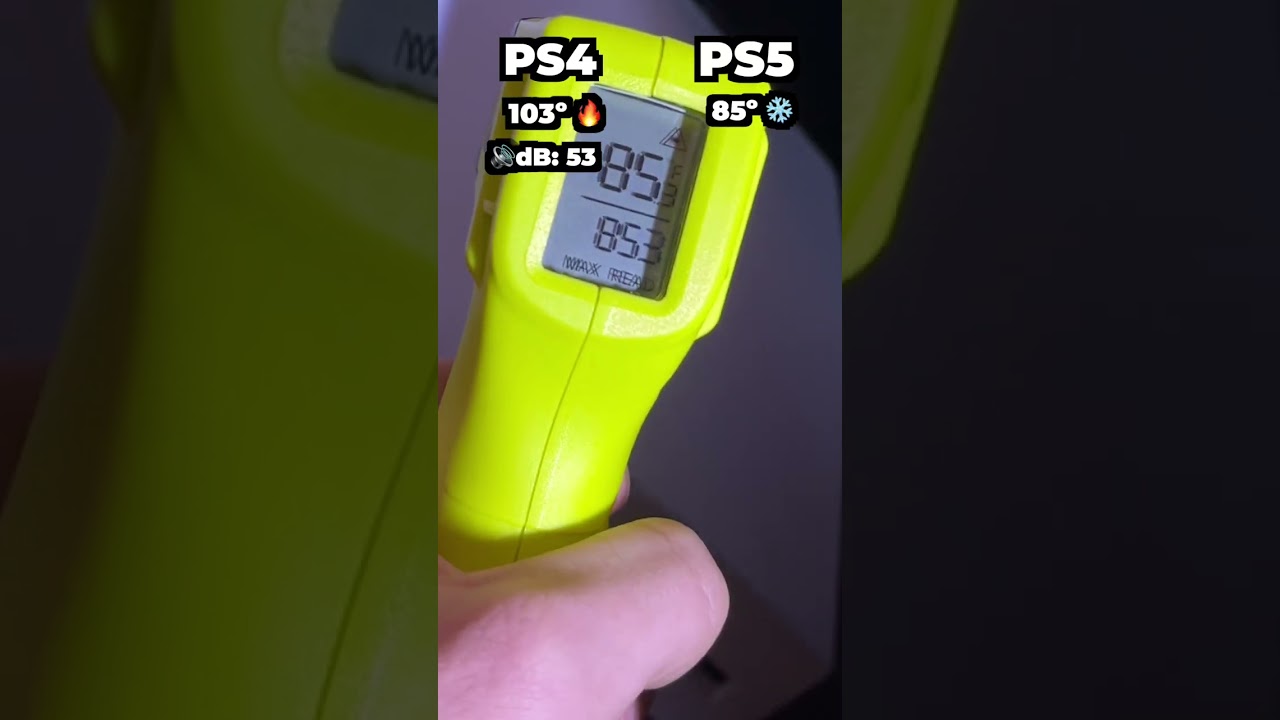 PS4 vs. PS5: 🔥 & 🔊 Test!