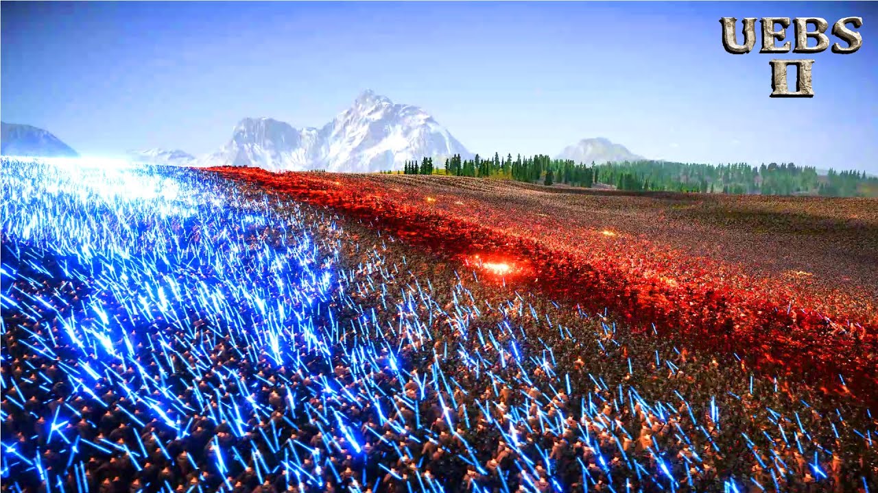 120,000 TERMINATORS & JEDI KNIGHTS vs 4,000,000 MARAUDERS | Ultimate Epic Battle Simulator 2 UEBS 2