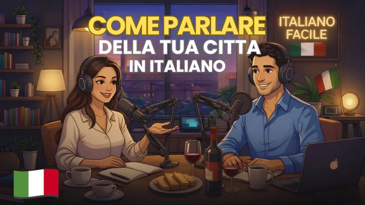 How to Talk About Your City in Italian - Italian Conversation Practice