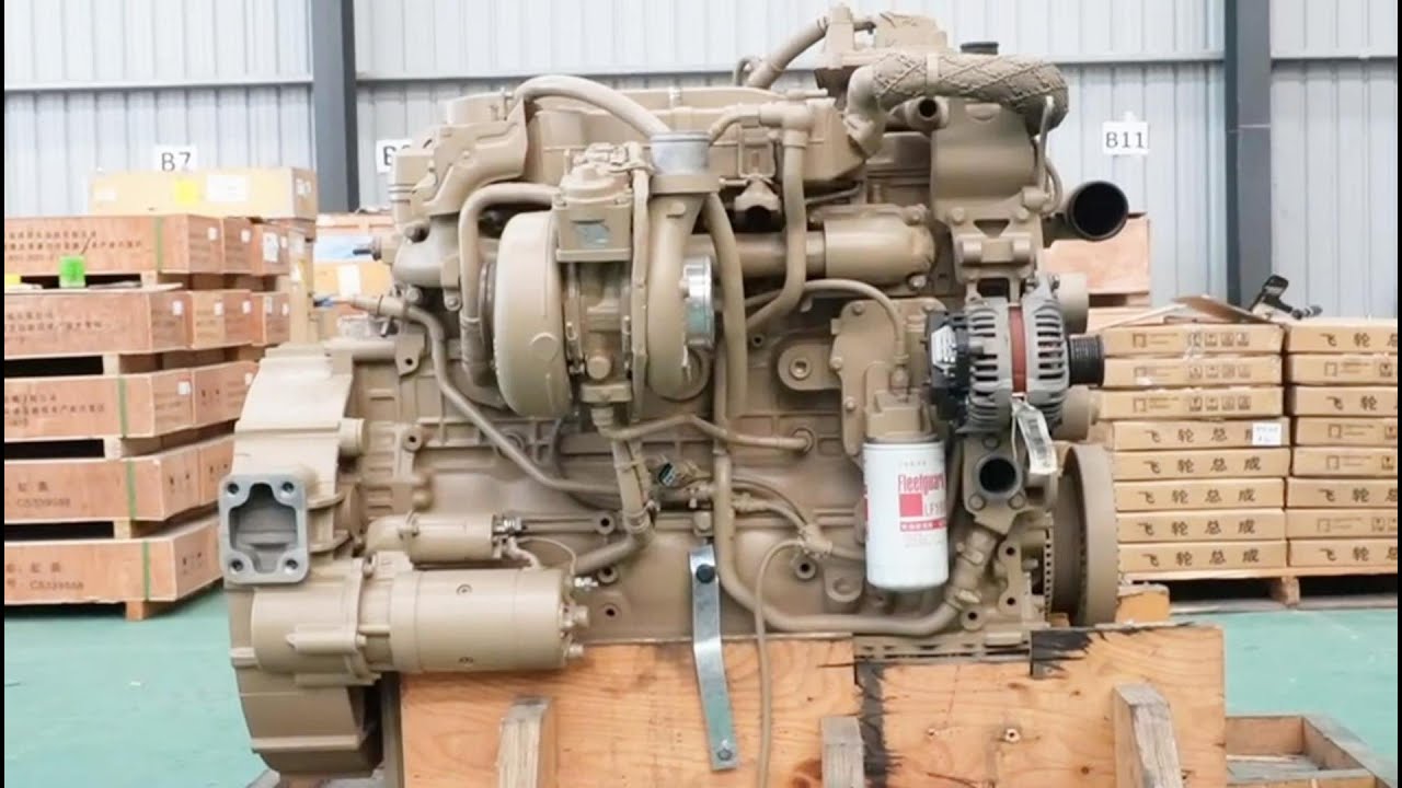 220HP 2100RPM CM2350 CPL3544 ISB6.7E6280 Cummins ISB6.7 engine assembly for truck