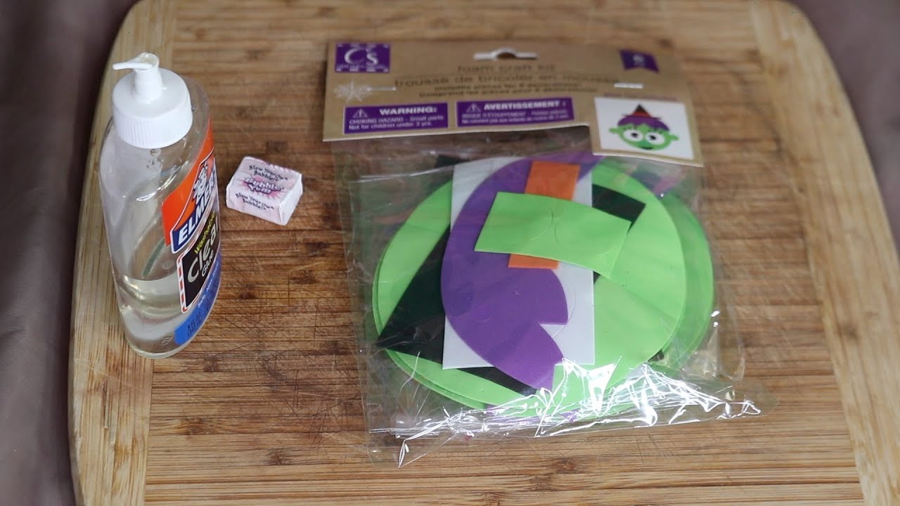 FOAM CRAFT KIT ASMR CHEWING GUM SOUNDS