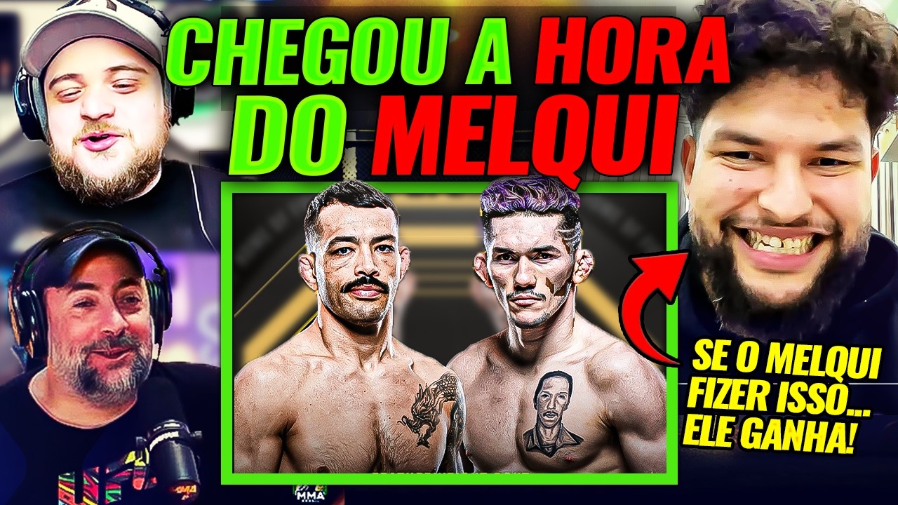 ESPECIALISTA REVELA COMO MELQUI COSTA PODE FINALIZAR O DAN IGE AMANHÃ NO #ufchouston
