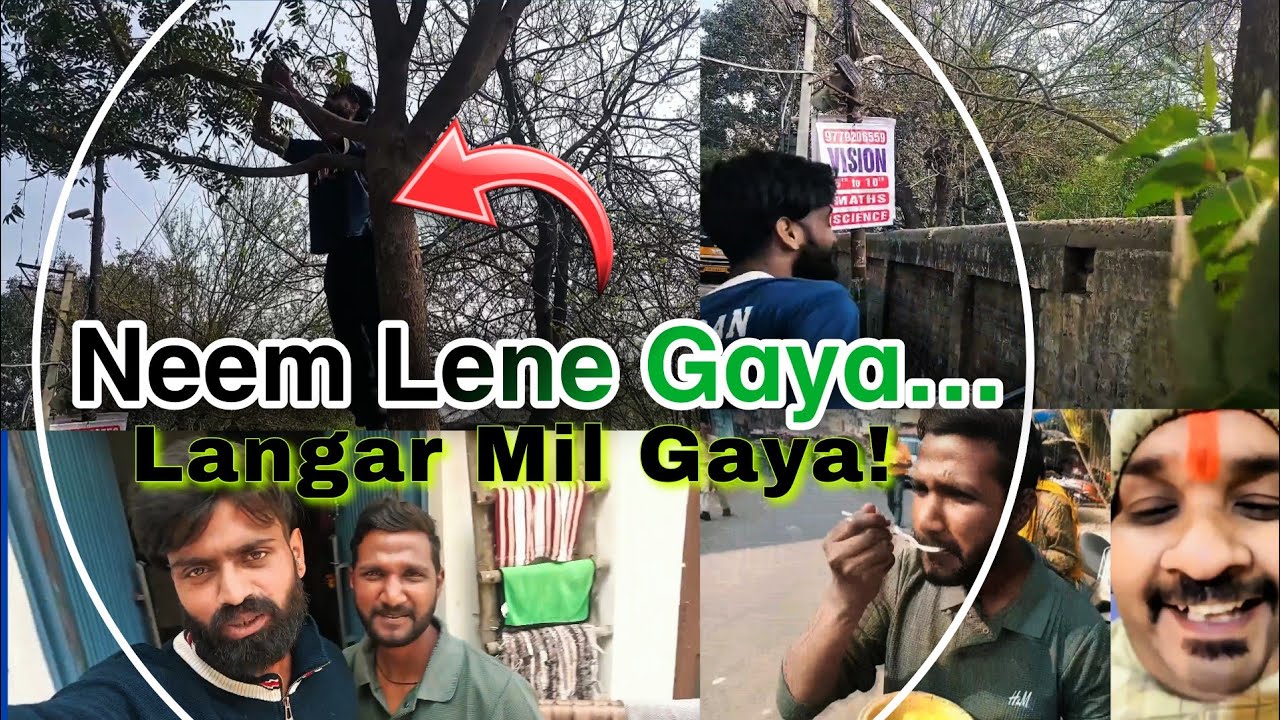 Neem Lene Gaya… Aur Langar Bhi Ghar Le Aaya 😂🙏