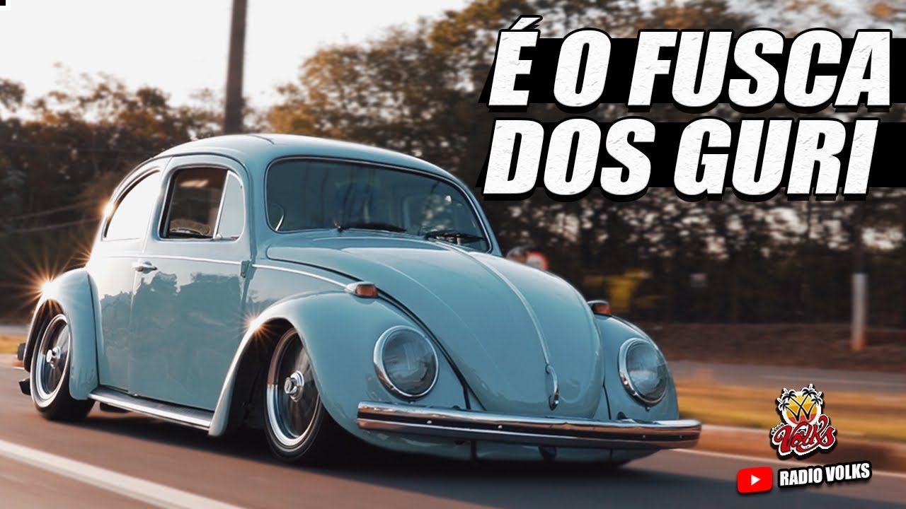 DIRETO DA CASA DOS GURI, CONHECEMOS ESSE FUSCA QUE ANDA MUITO BAIXO.