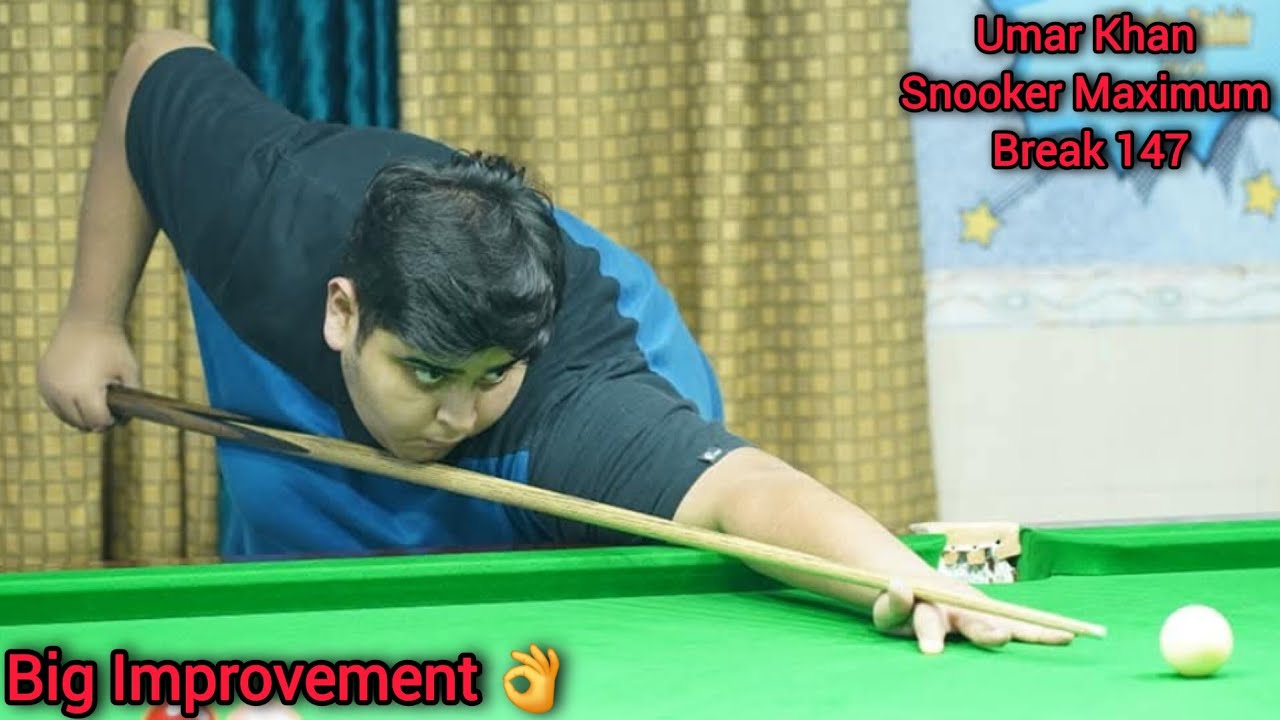Snooker Maximum 147 Break By Umar Khan | Snooker 147 Break | Snooker 147 Latest_&Snooker Maximum 147
