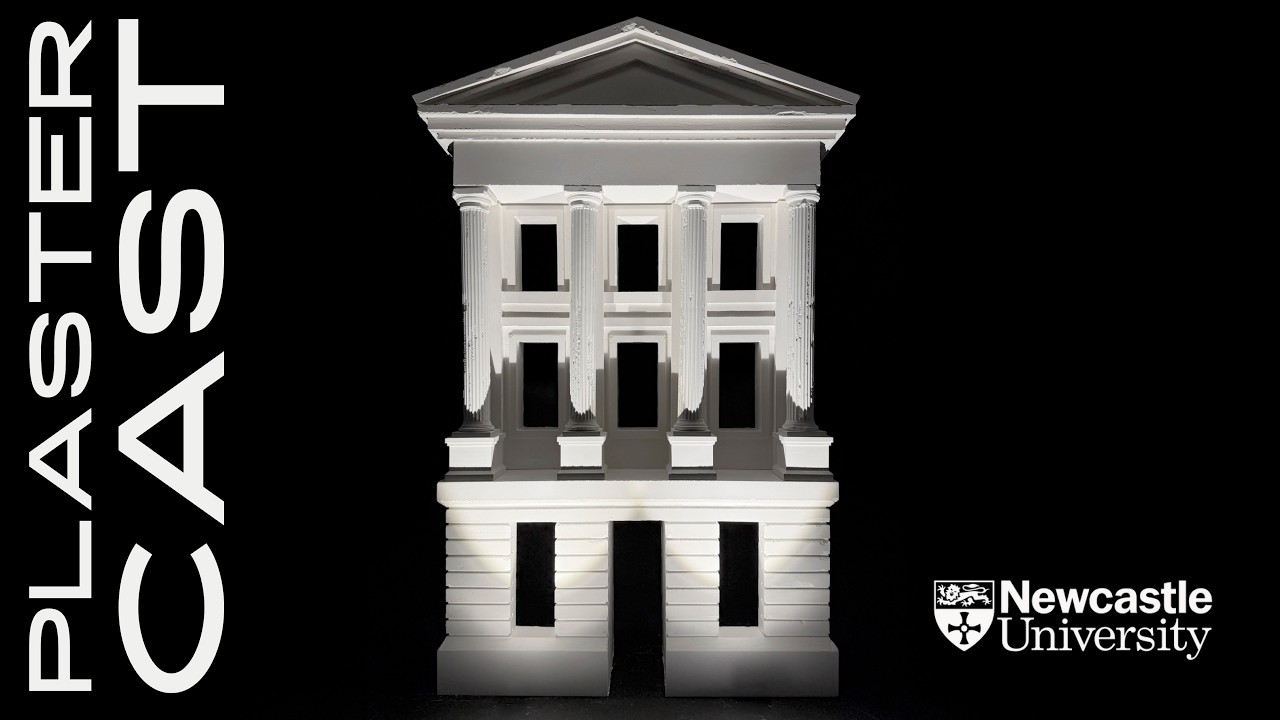 Architecture Plaster Cast Model | Full Process [1:20 Scale]