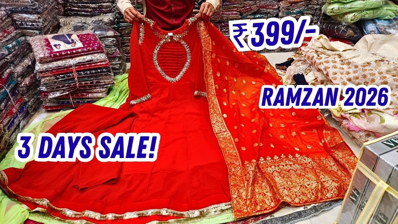 Fancy Readymade Suits ₹399/- Cord-Sets Pakistani Dresses 3 Days SALE!