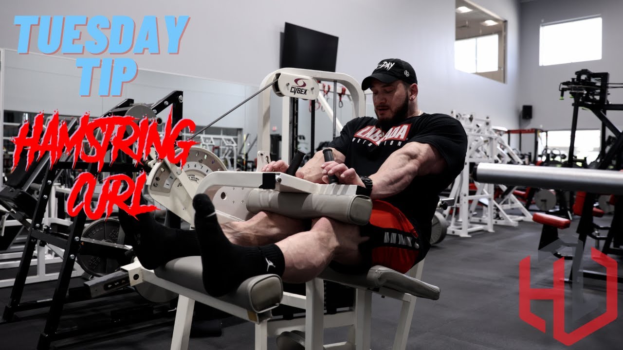 Seated Hamstring Curl | Hunter Labrada | Tuesday Tip