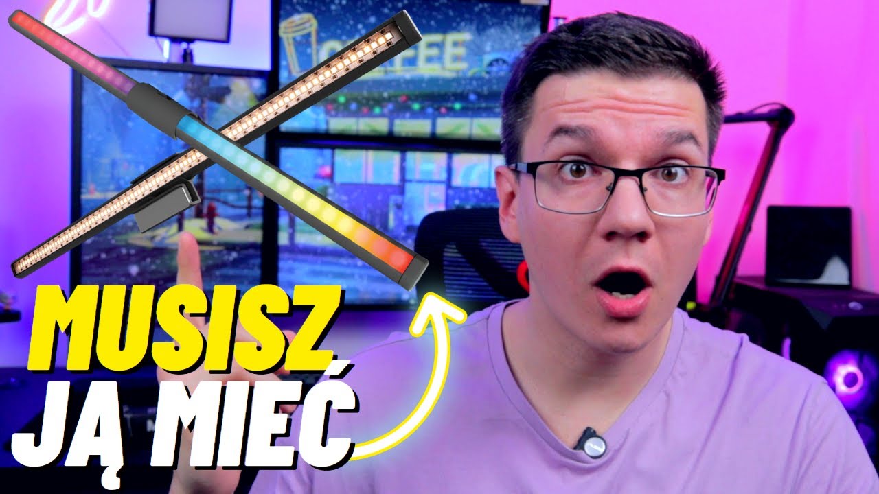 TANIA lampka na monitor z RGB? Savio LB 01 | Test i recenzja