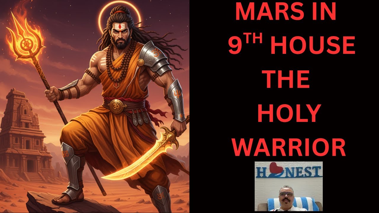 Mars in the 9th house: The Holy Warrior