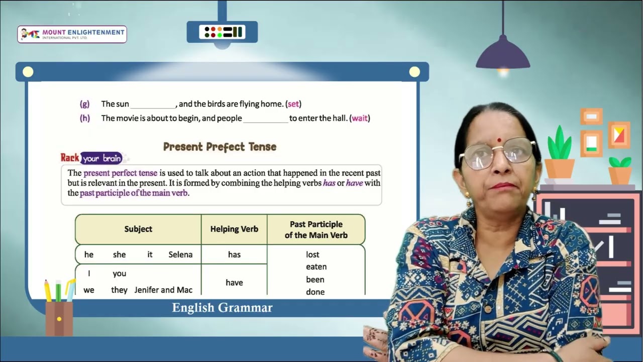 ENGLISH GRAMMAR, CLASS 5, CHAPTER 12