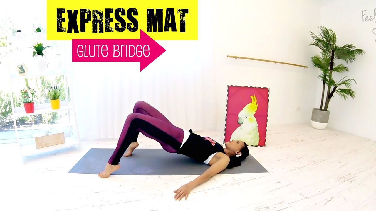 10 Min Round Booty Pilates Sculpt Workout | Glute Bridge Workout | No Equipment