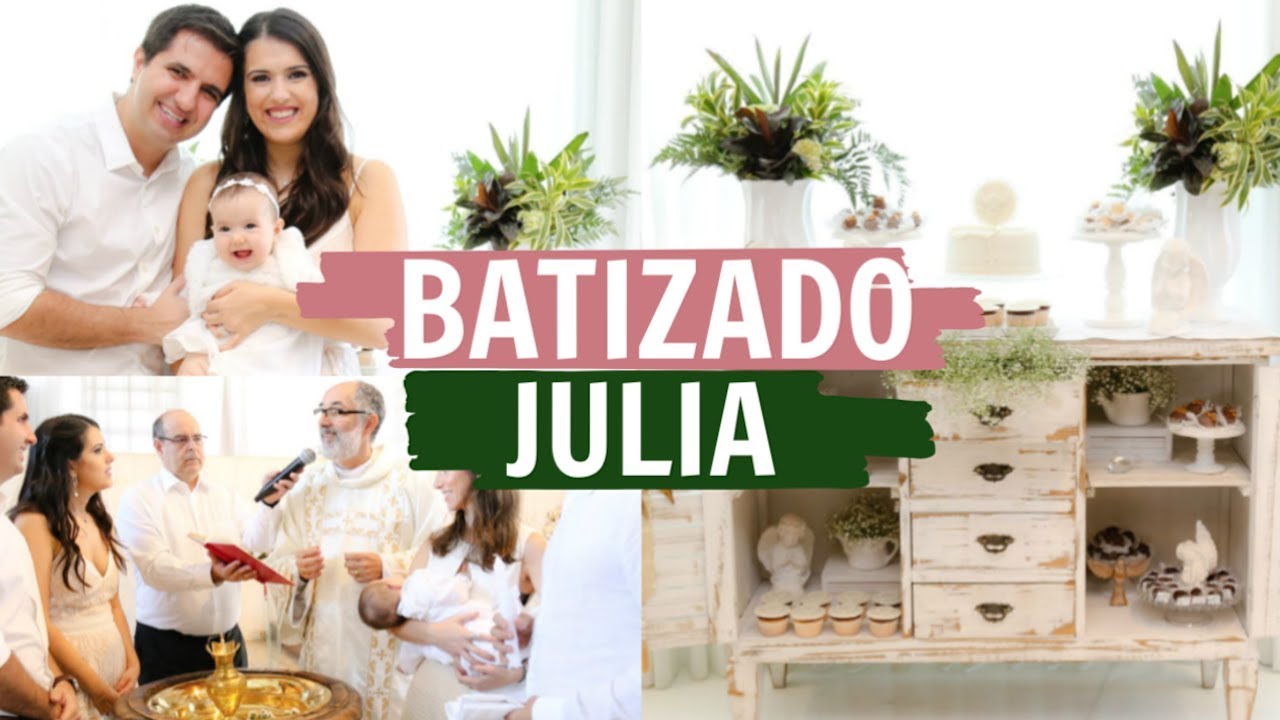 DECORAÇÃO DE BATIZADO - (Fácil e Incrível com o Passo a Passo)