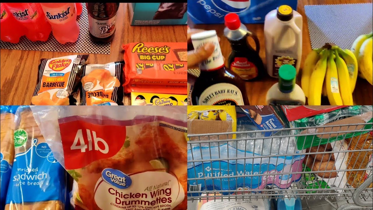 HUBBY'S FIRST GROCERY HAUL  #Walmart #claibornehills|| HE BLAMED ME Y'ALL