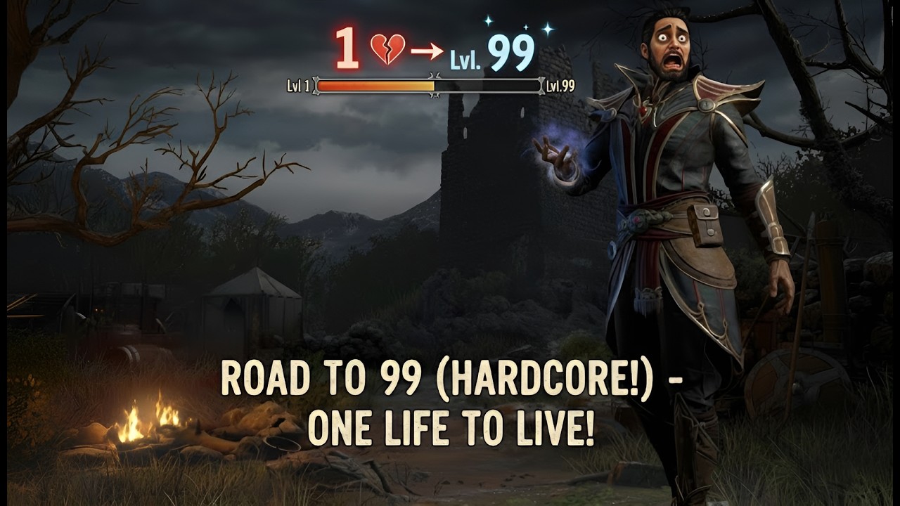 Diablo II: Resurrected - Road to 99 lvl (HARDCORE MODE) - 95 lvl