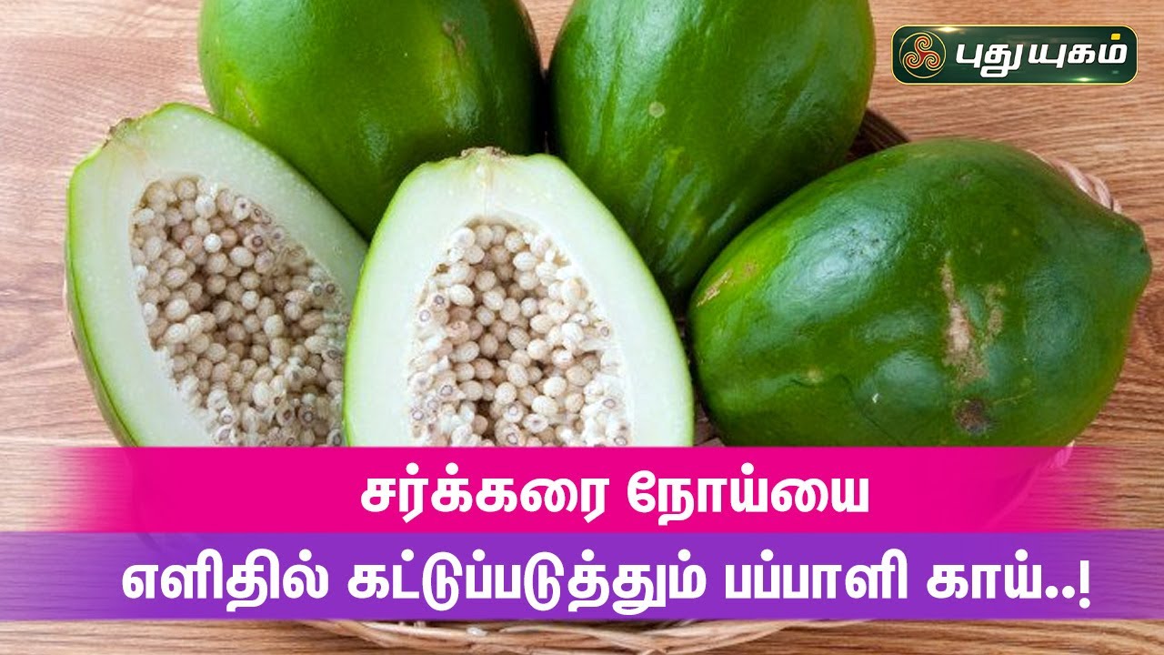 சர்க்கரை நோய்யை எளிதில் கட்டுப்படுத்தும் பப்பாளி காய்..! | Dr.M.S.UshaNandhini | PuthuyugamTV