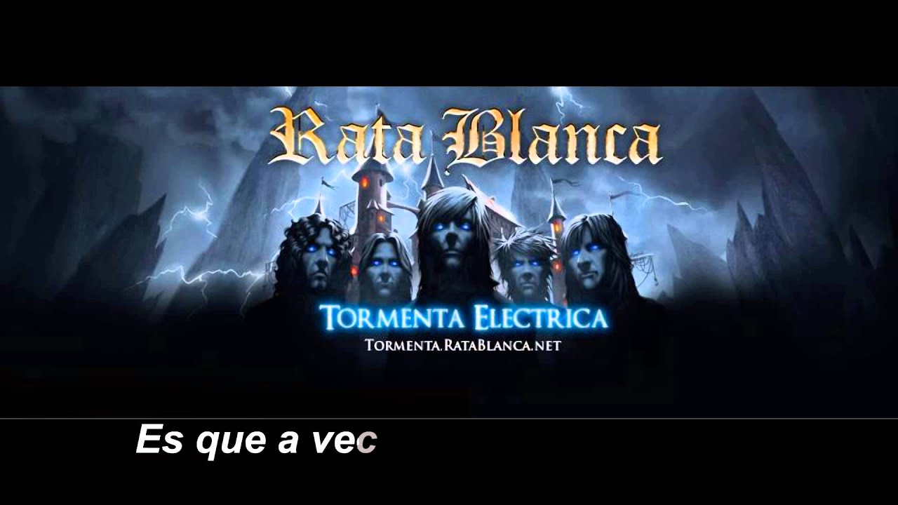 Rata Blanca -  Pequeño angel oscuro (Letra)