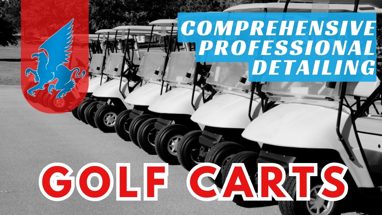 How To: Golf Cart Detailing  Permenant Renewal, Body, Plasitc, Rubber, Windshield