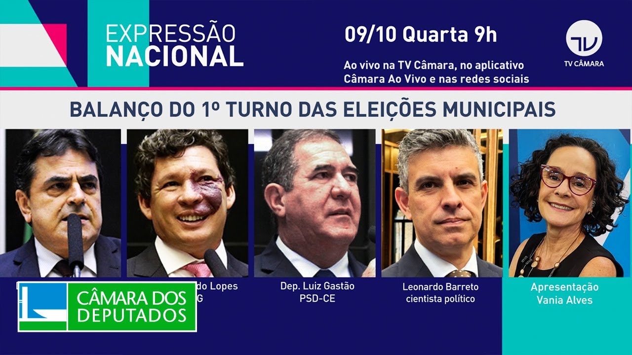 Balanço do 1º turno das eleições municipais - 09/10/24 #ExpressãoNacional