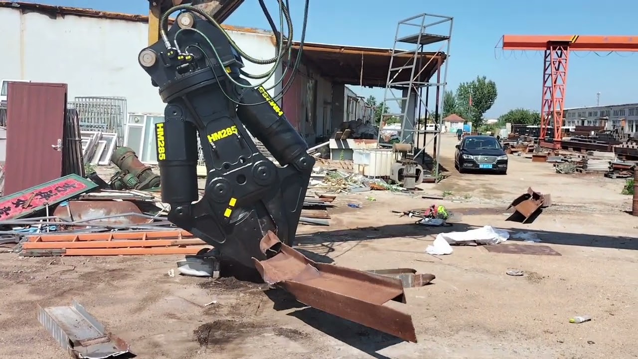 Excavator Hydraulic Scrap Shears Hydraulic Sheet Metal Shears with Good Quality