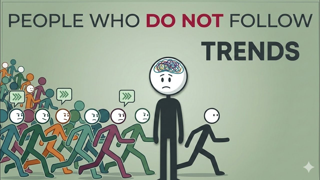 Why 40% of People Don't Follow Trends (Psychology Explained)