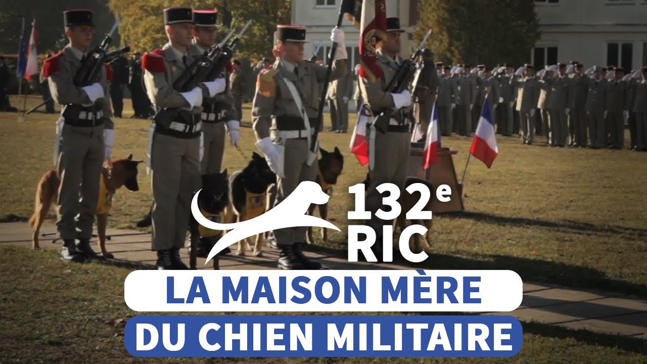 Visite au 132ème Bataillon Cynophile de l'Armée de Terre