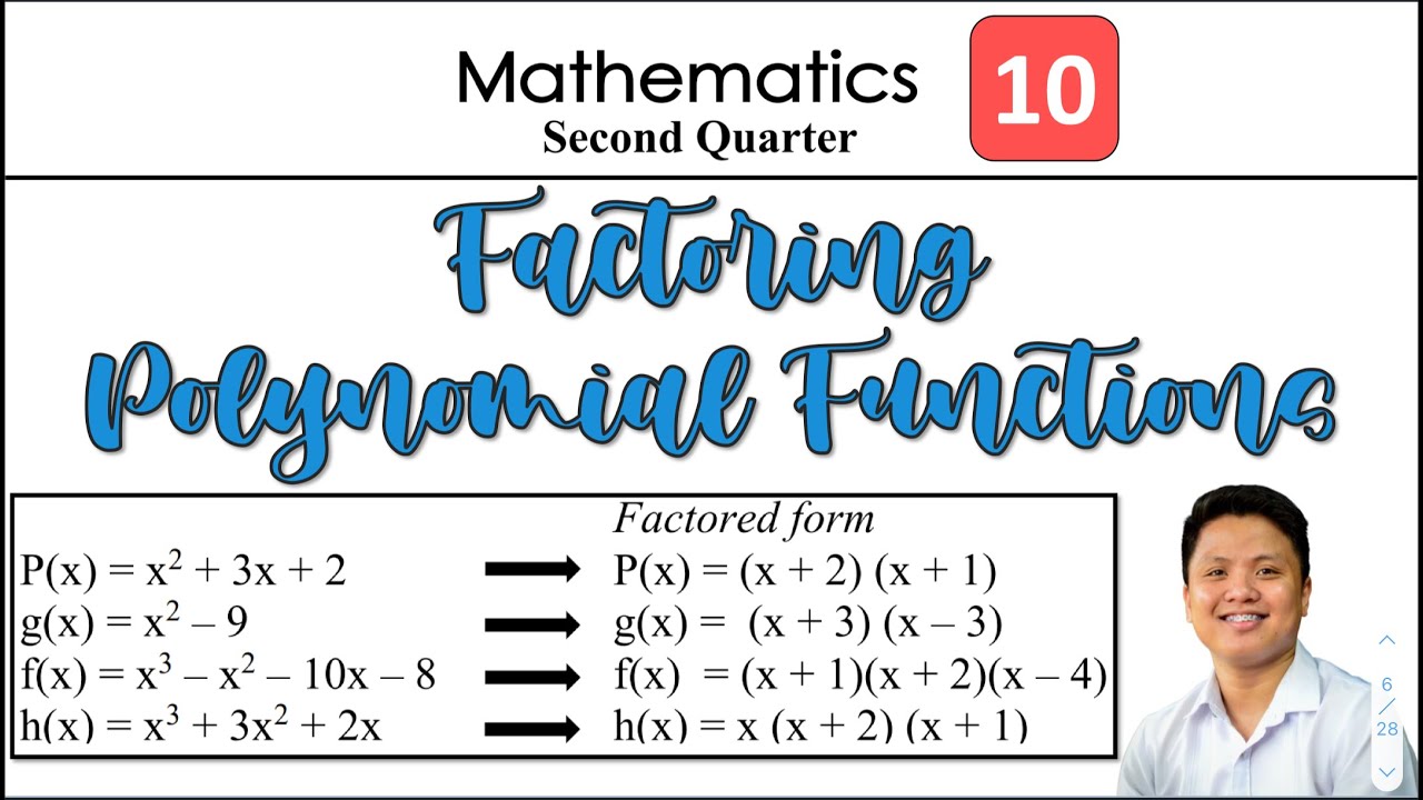 How to Factor Polynomial Functions | Grade 10