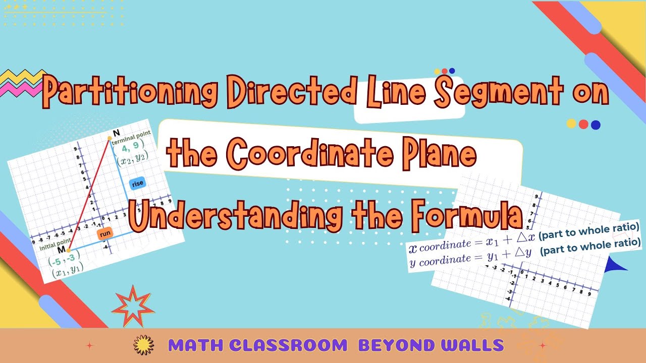 Partitioning Directed Line Segment on the Coordinate Plane – Understanding the Formula | Geometry
