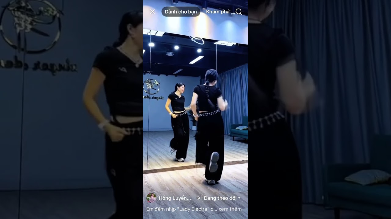 DÂN VŨ CỰC CUỐN. Mẫu chậm Đếm nhịp - LADY ELECTRA- Hồng Luyến
