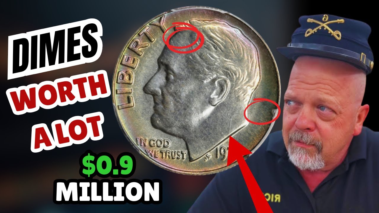 5 Rare Million US Dime Alert! You Won&rsquo;t Believe It!  #coins #hiddenwealth #numismatics