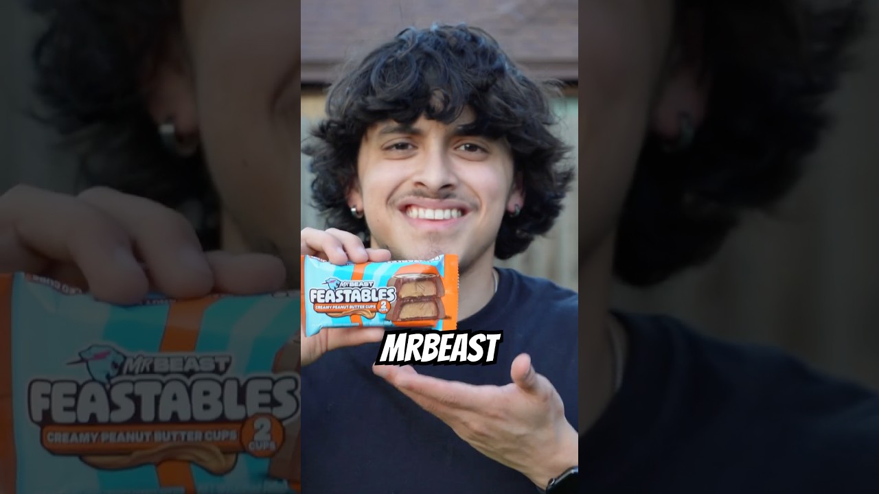 Trying MrBeast NEW Feastables Cups!