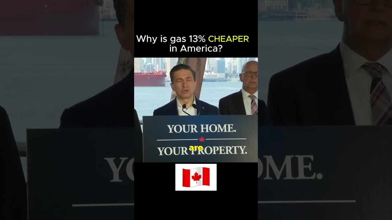 Why is Gas 13% CHEAPER in America? 🤯