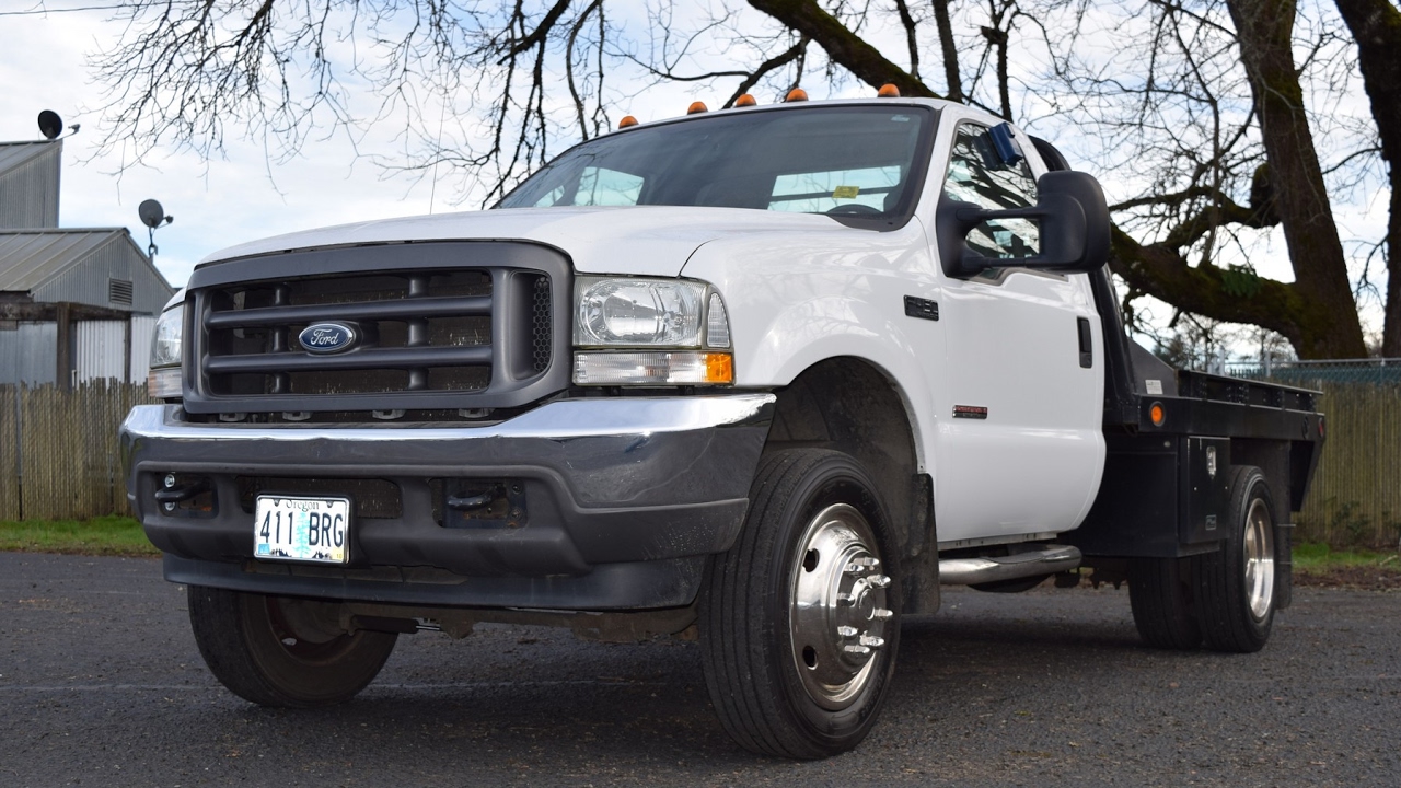 2004 Ford F-450 XL 6.0L Powerstroke Diesel Flatbed Stock# PCON5
