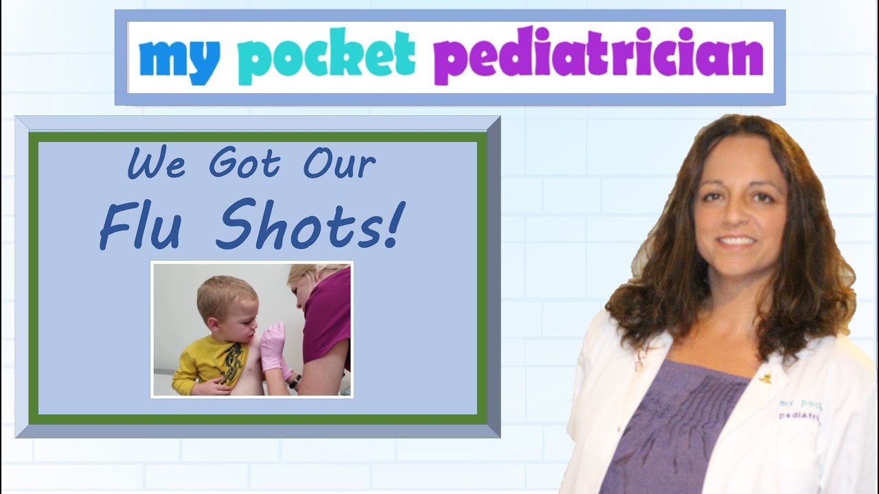 The Pocket Pediatrician Family Gets Their Flu Shots
