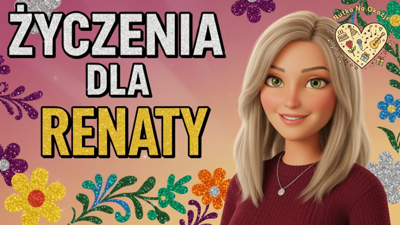 Życzenia imieninowe dla RENATY RENI 💐 Wesoła piosenka z życzeniami | Disco Polo Biesiada