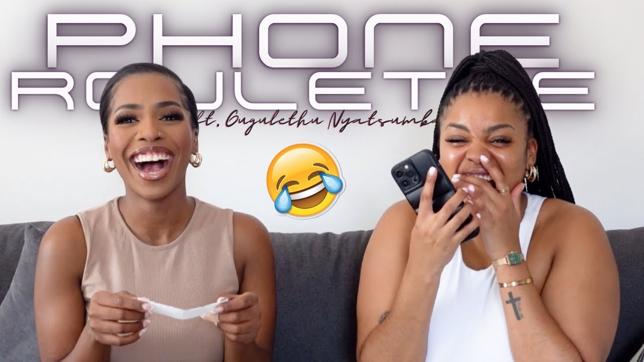 NOT THIS GAME🤣 PHONE ROULETTE FT. GUGULETHU NYANTSUMBA (@Uncomfortable Growth ) 📱❤️