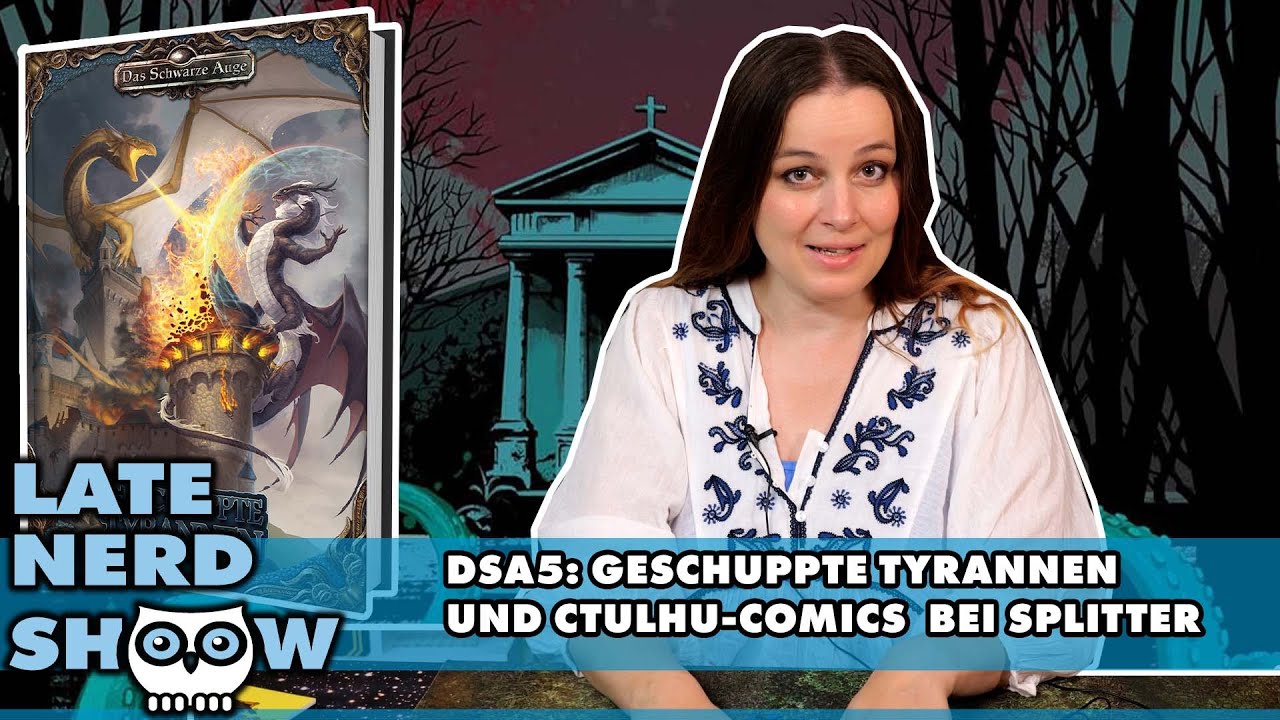 DSA5: Drachen-Buch Geschuppte Tyrannen und Cthulhu Comics von Splitter - Late Nerd Show