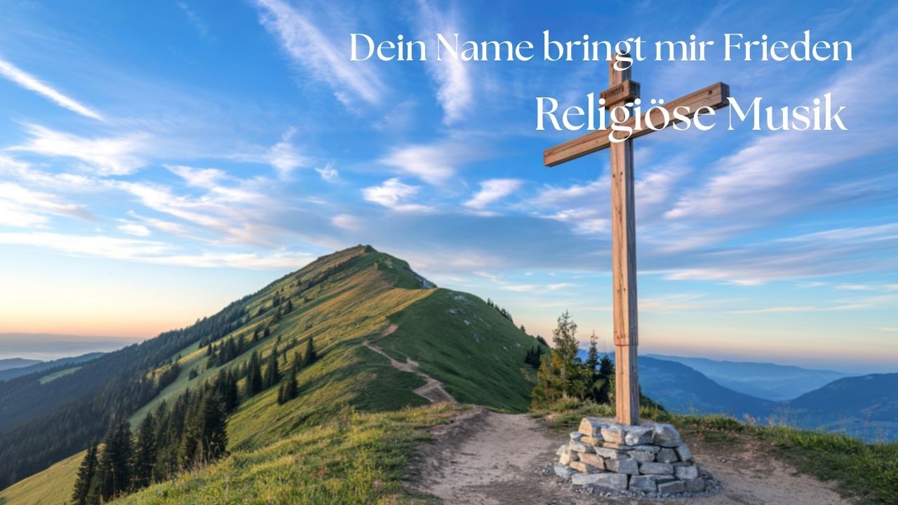 Dein Name bringt mir Frieden | Christliches Lied (Deutsch Worship)