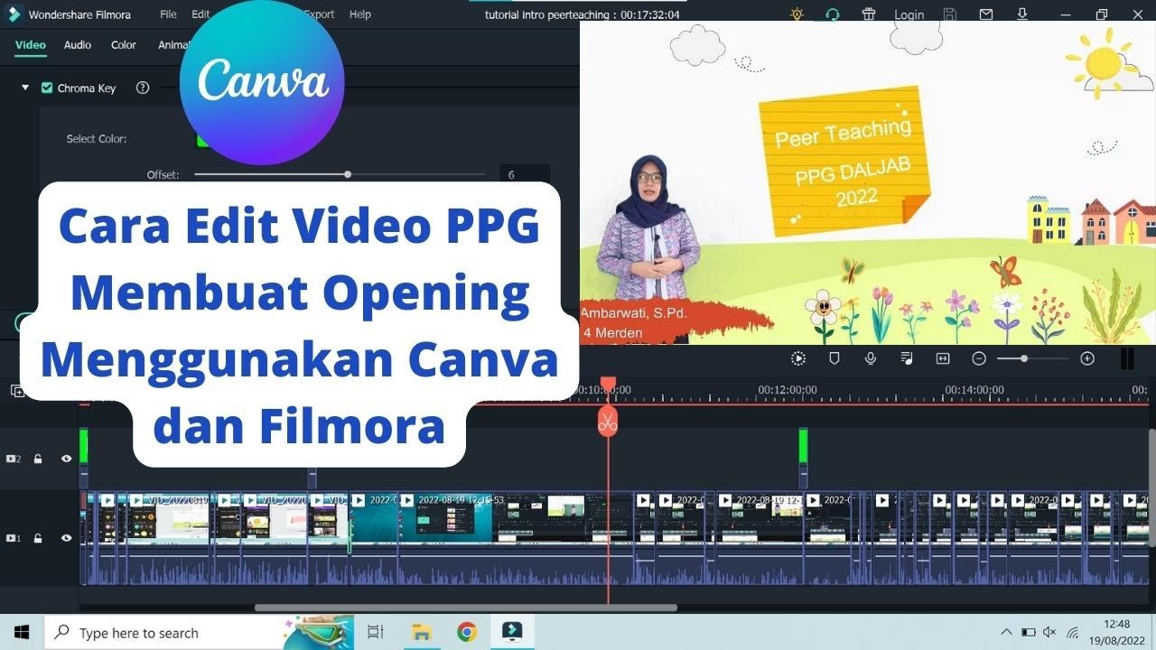 Cara Edit Video PPG Opening Menggunakan Canva dan Filmora