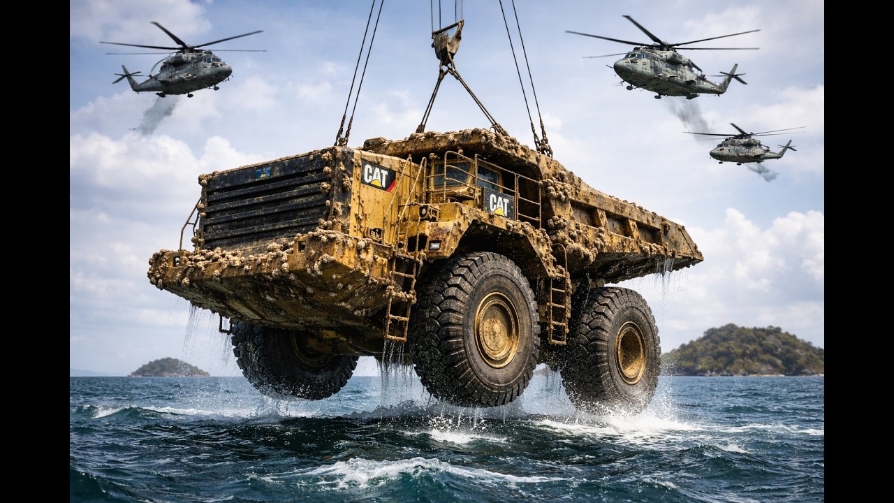 Salvaging, and Restoring the World’s First Caterpillar 797F — 30 Years Lost on the Seafloor