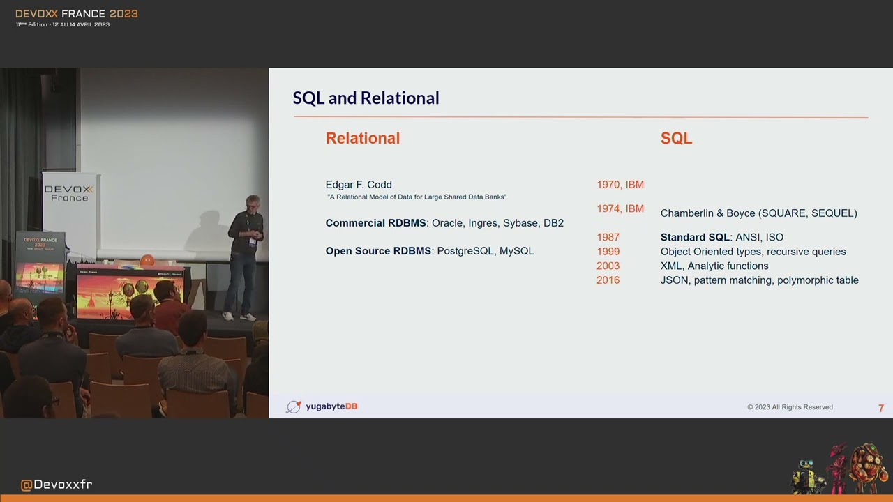 SQL (le retour): Démystifions les idées préconçues et utilisons la DB efficacement (Franck Pachot)