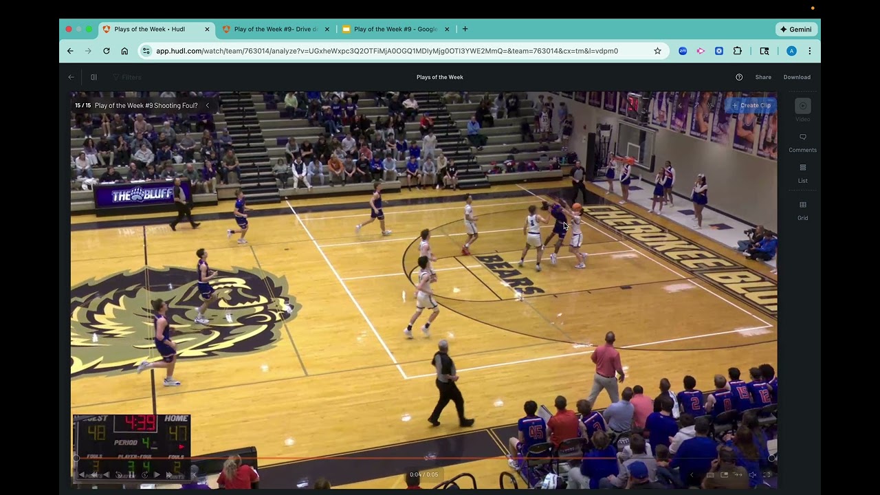 Instructional Video: Play of the Week #9