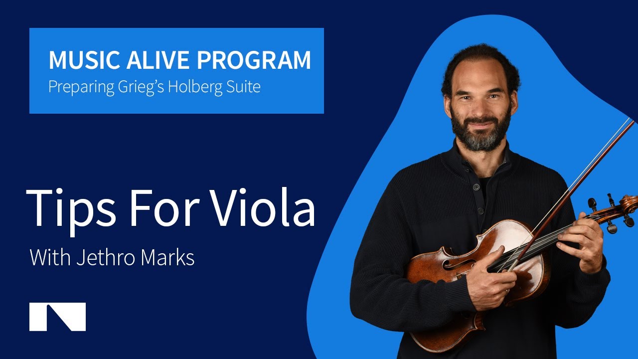 Grieg's Holberg Suite: Tips For Viola | La Suite Holberg de Grieg : conseils pour l’alto