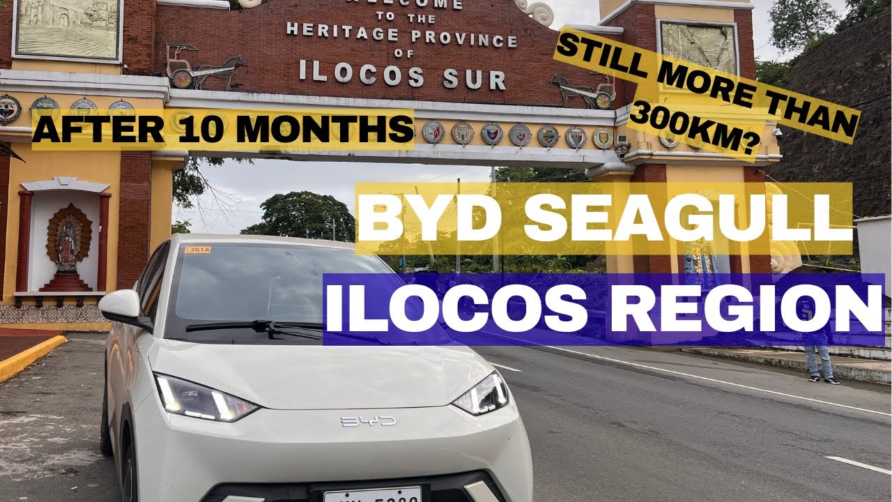 BYD Seagull 10-month Battery Efficiency | Long Range Challenge | Ilocos Region | Vigan City | Laoag
