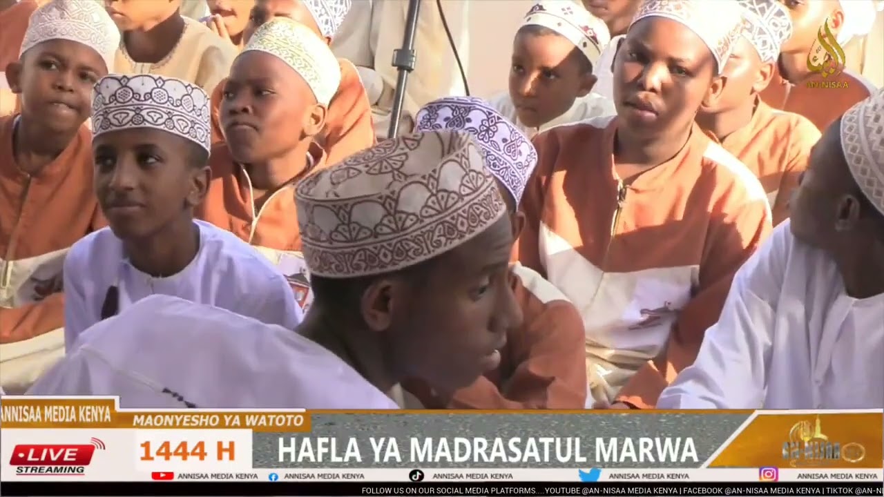 HAFLA YA MADRASATUL MARWA AL-ISLAAMIYYA 13/MAY/2023M - 22/SHAWWAL/1444H