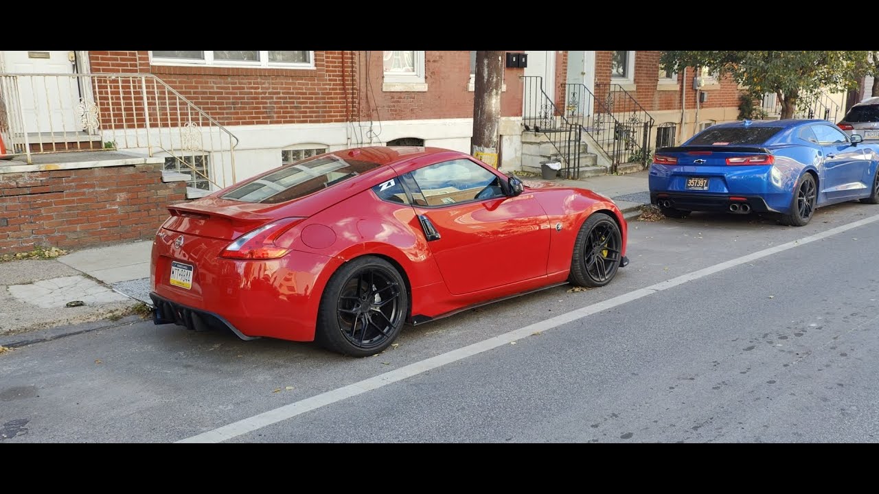 Driving a manual 370z pov in the City doing rips after rips